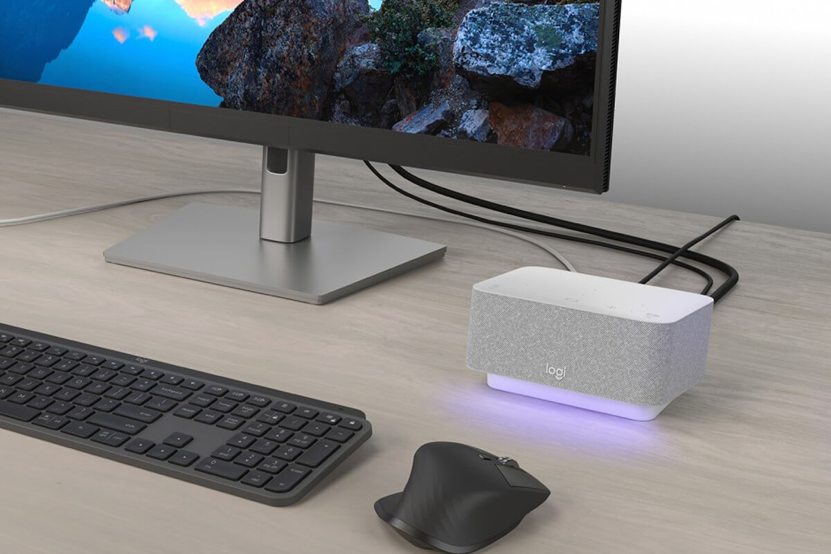Logitech ogłoszono stację dokującą z wbudowaną kolumną