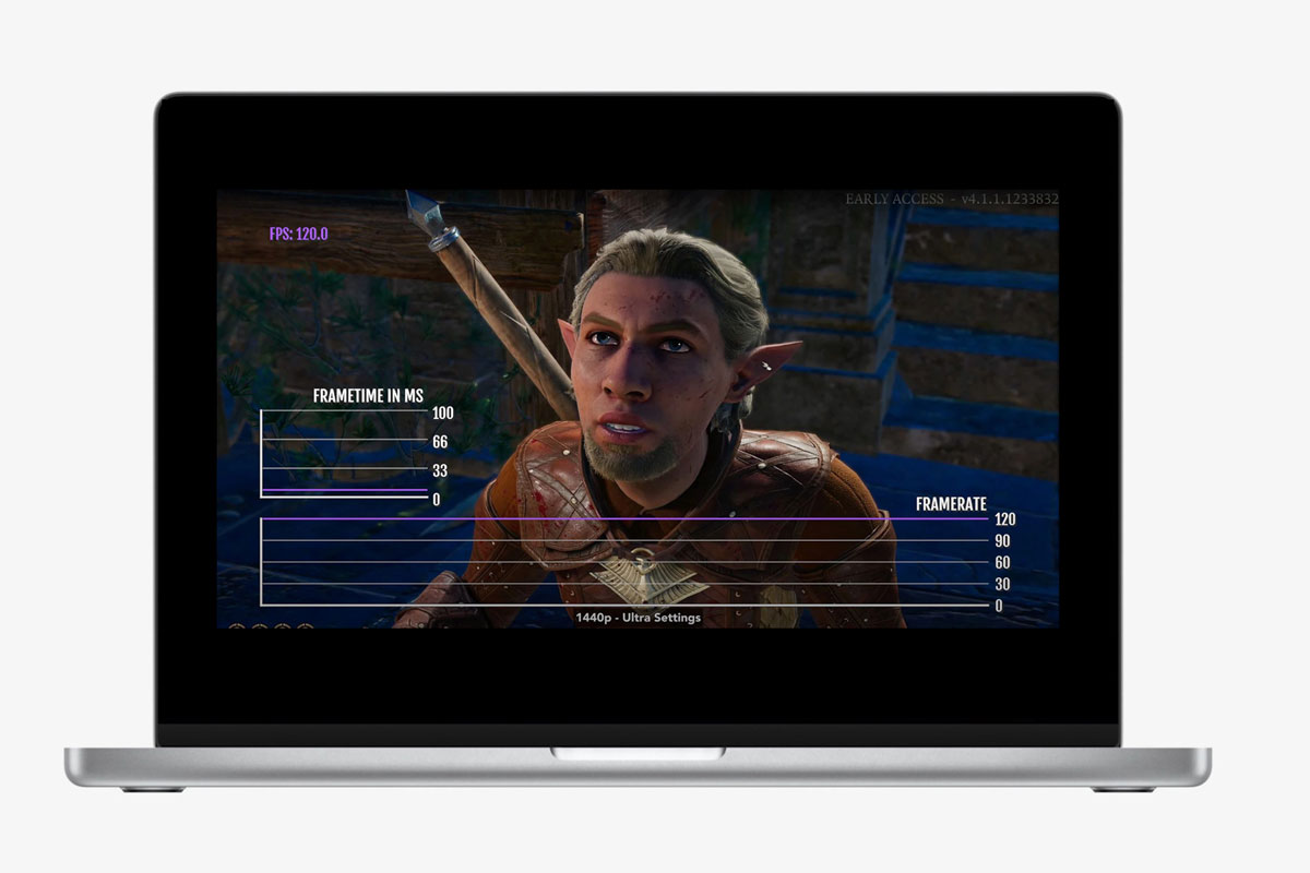 MacBook Pro (2021) Z układem M1 Max przekroczył Nvidia GeForce RTX 3060