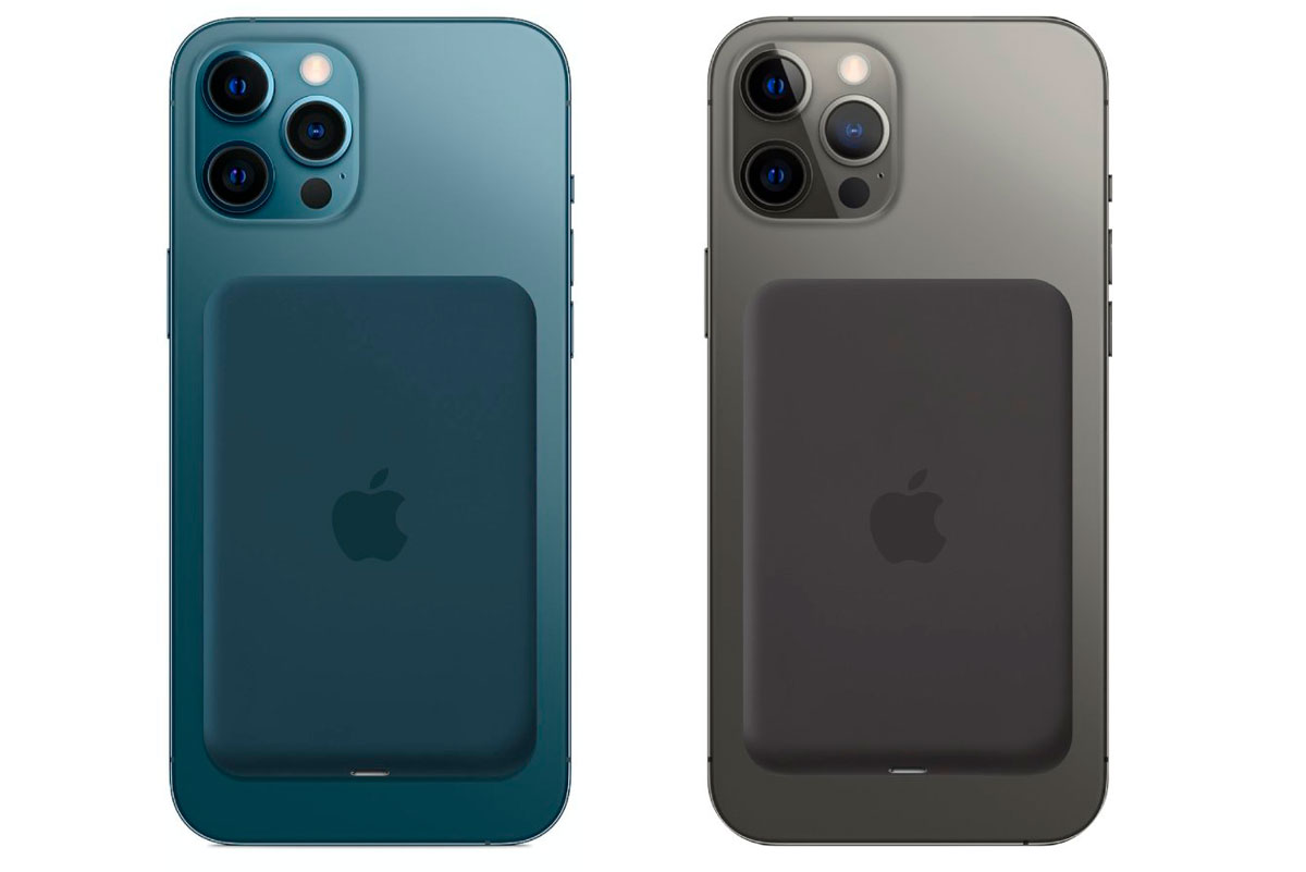 Przedstawiona koncepcja zewnętrznej baterii magsafe baterii dla iPhone 12