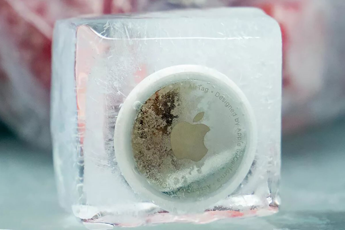Tag Apple Airtag Sprawdzono pod kątem siły