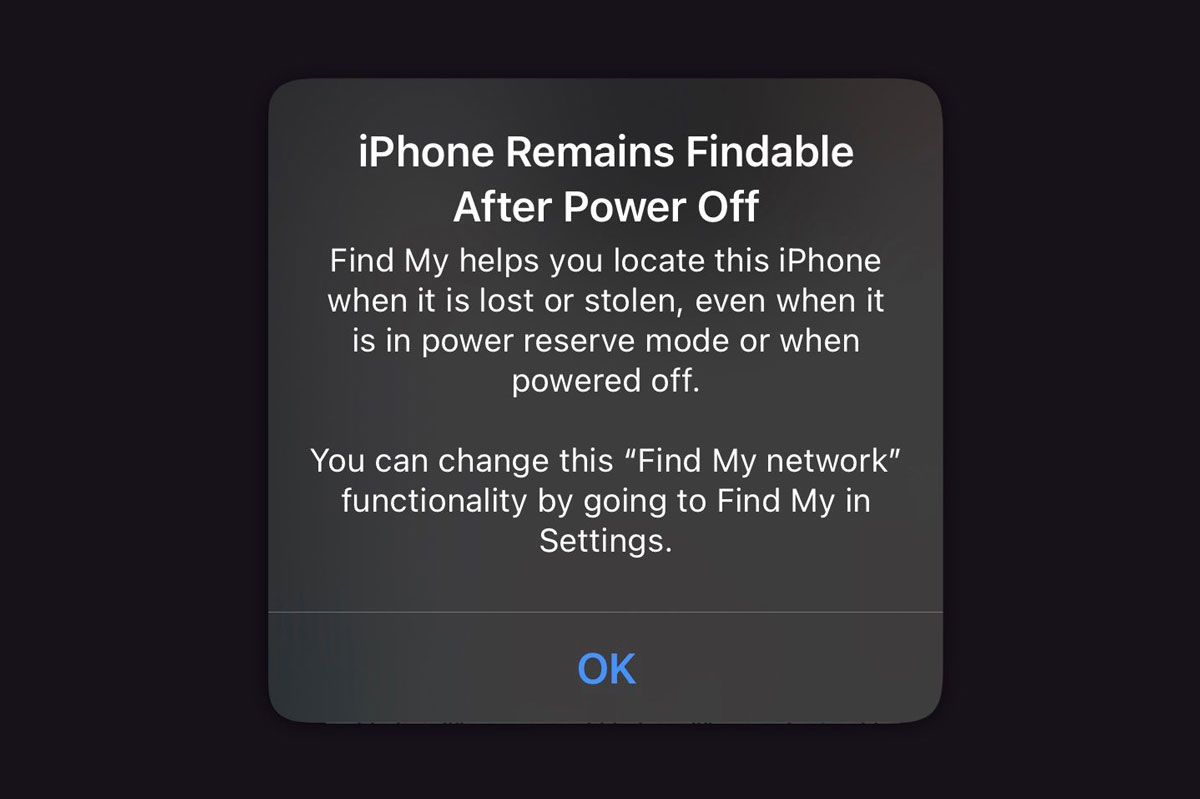 Znajdź iPhone Nie