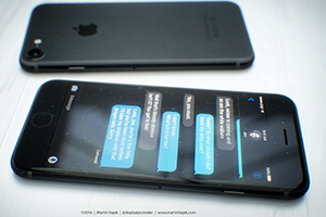 Renueretyki iPhone 7 w nowej kosmicznej czarnym kolor