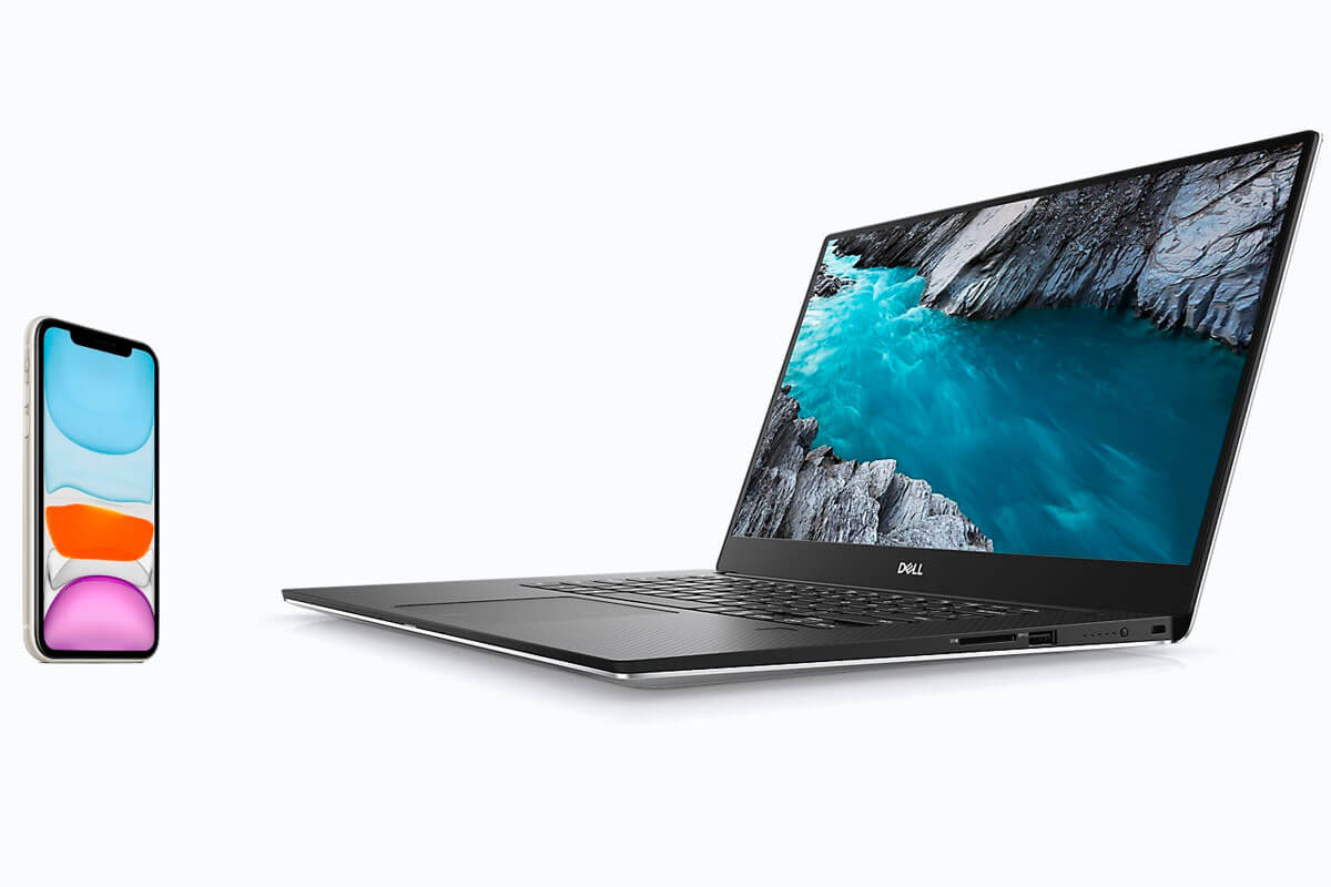 Laptopy Dell są w stanie pracować w specjalny sposób z iPhone