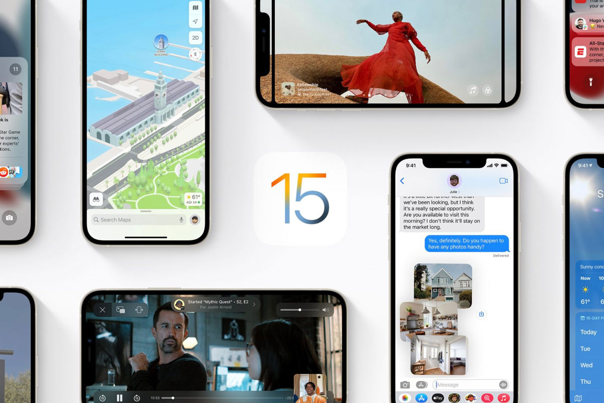 Co nowego w iOS 15 beta 5