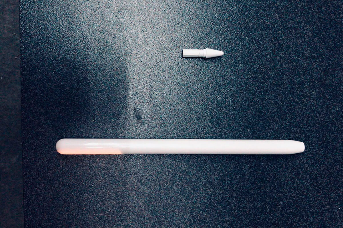 Nowy Apple ołówek 3 Zapalony na zdjęciu