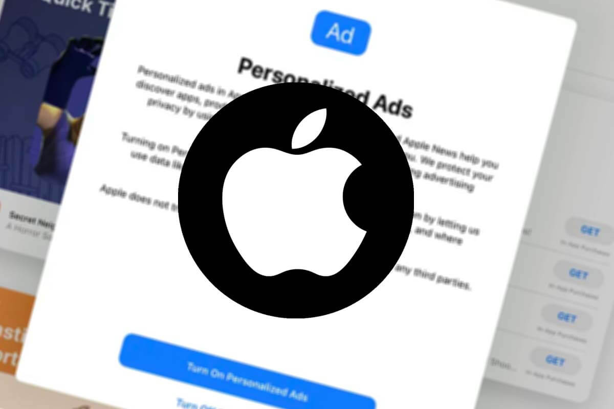 IOS 15 Zapytanie o pozwolenie na pokazanie spersonalizowanej reklamy