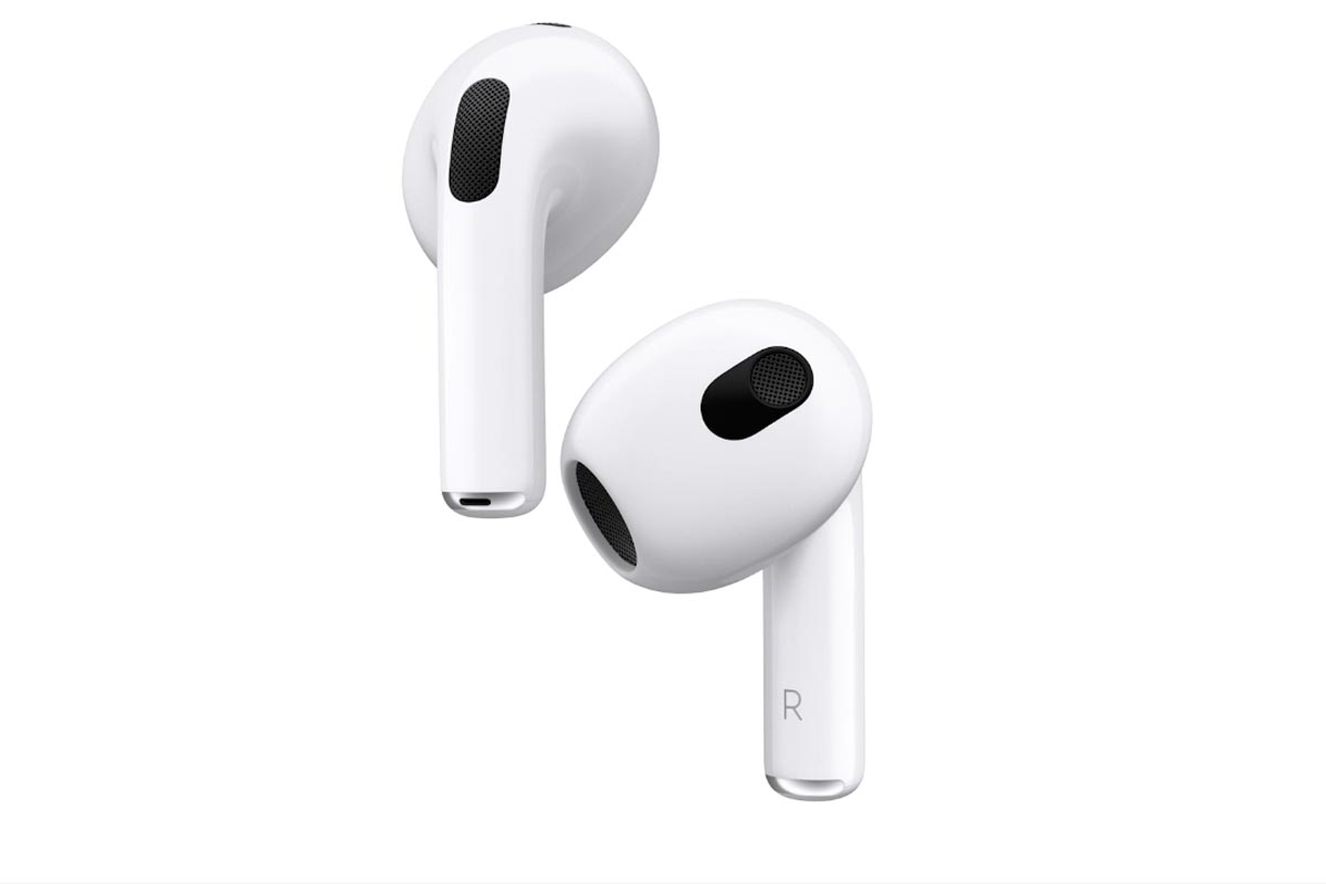 Jabłko wydane nowe słuchawki airpods 3 (2021)