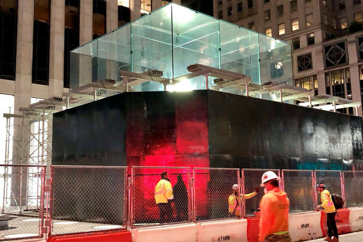 Najbardziej znany Apple Store " Zmarnowany " Metal