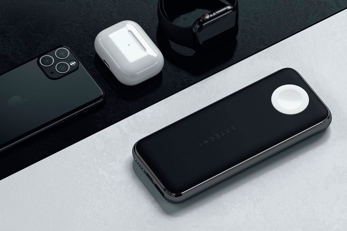Satechi Prezentowany Quatro - Nowy potężny Powerbank z bezprzewodowym ładowaniem