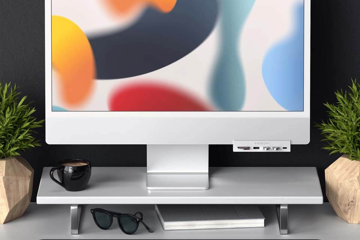 Satechi Wydany USB-C piasty do imac m1 (2021)