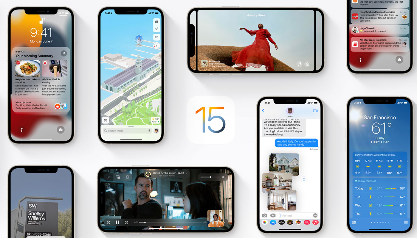 Apple Wydany publiczny beta iOS 15, iPados 15 i Watchos 8