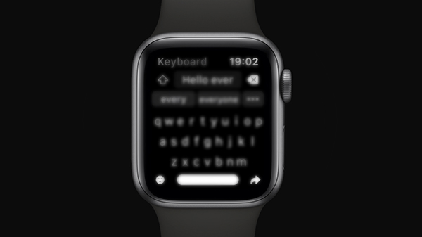 Nowa klawiatura pojawiła się na Apple Watch