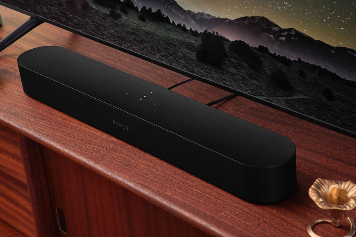 Sonos Prezentowany pasek dźwiękowy Beam Gen 2 z Dolby Atmos