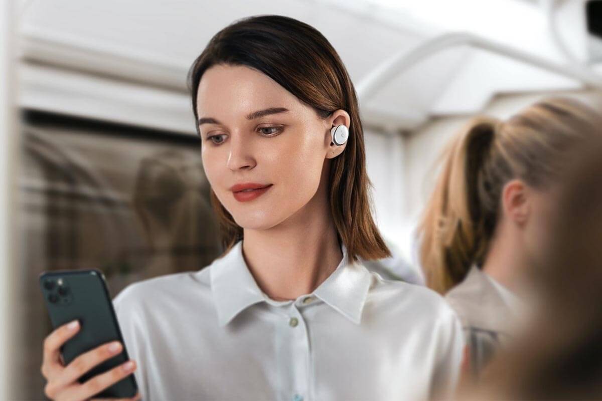 Prezentowany Anker SoundCore Liberty 3 Pro z aktywnym redukcją szumów