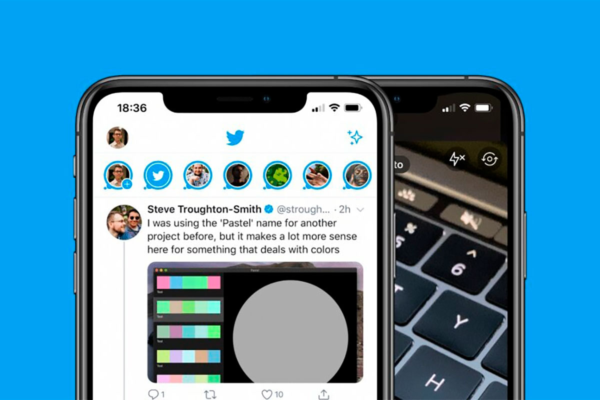Twitter Uruchamianie opcji pulpy historie