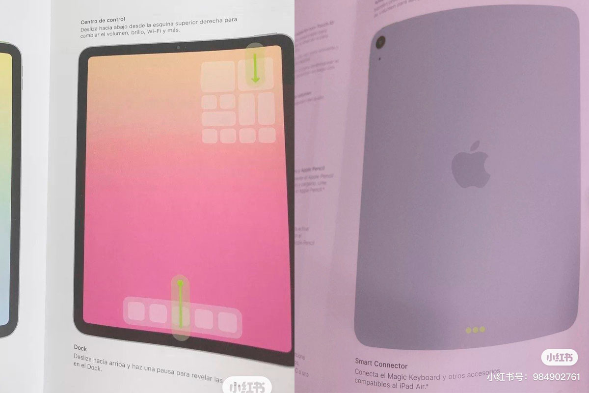 W sieci ma instrukcję fotograficzną iPad AIR 4
