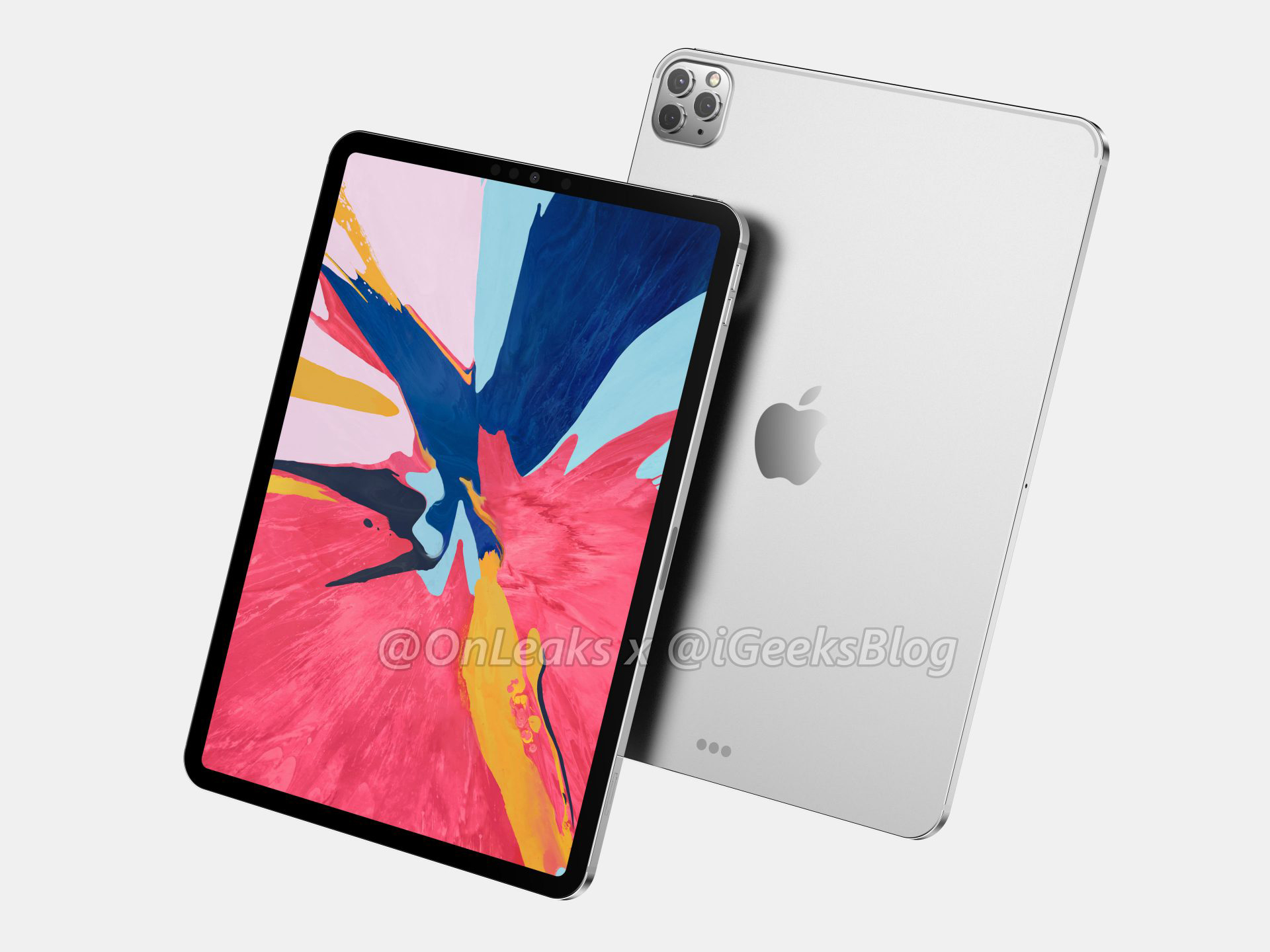 Sieć pojawiła się wyłączne renderery iPad Pro 2020