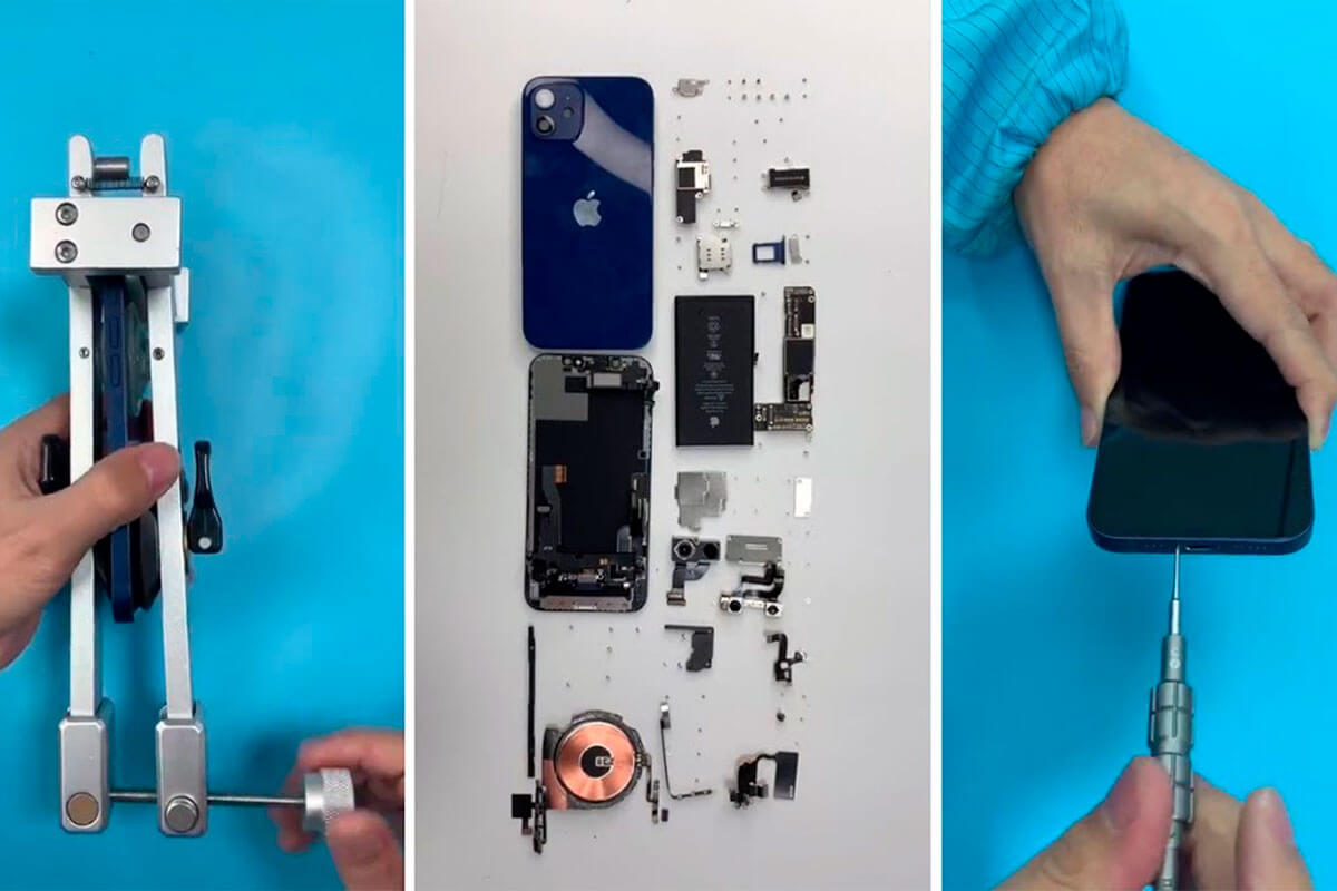 Wideo - iPhone 12 Zdemontowane