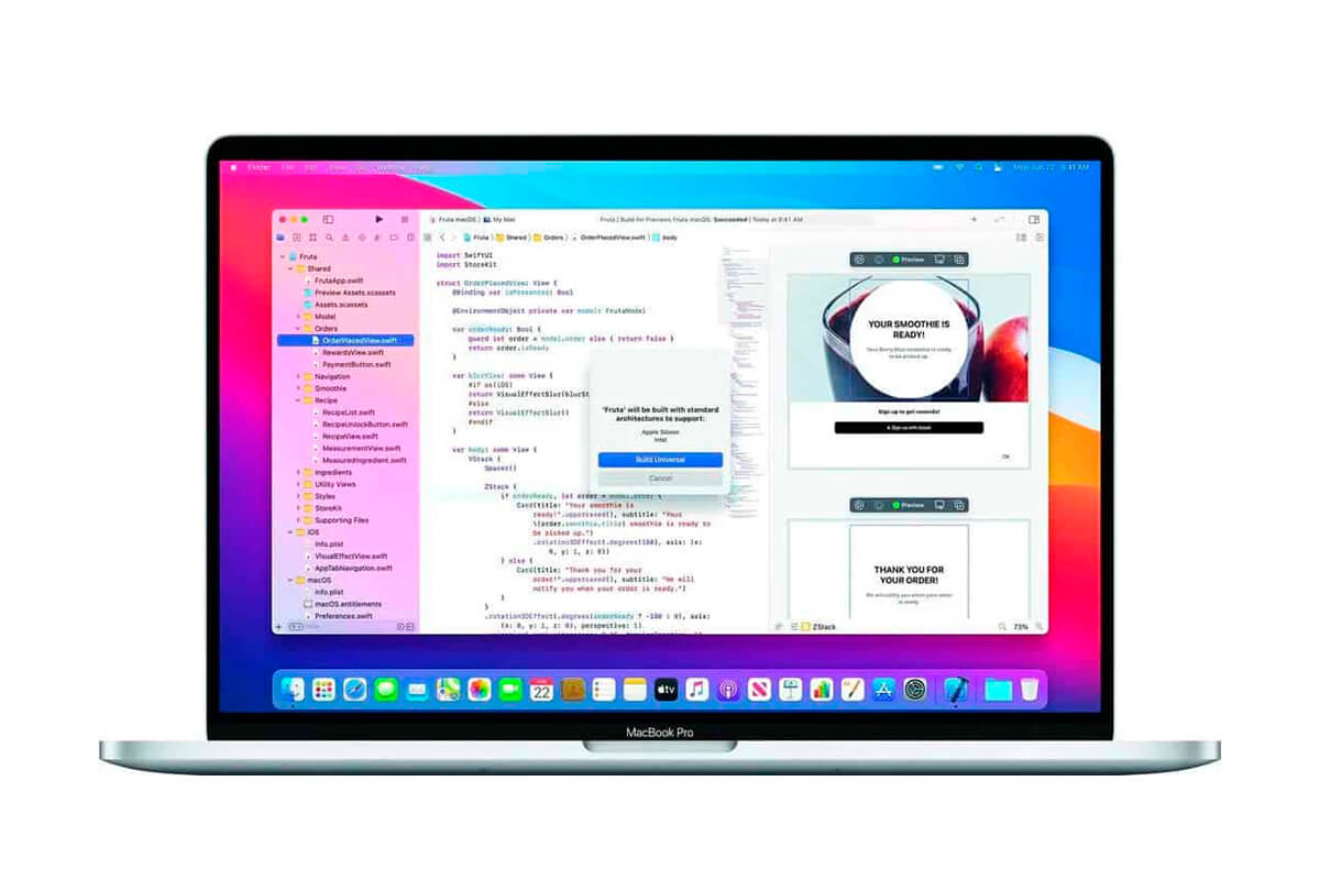 Wydany MacBook Pro 13 " na Apple Silicon M1