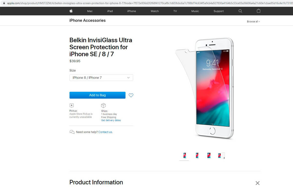 Folia ochronna na iPhone 8 podejmie się iPhone SE