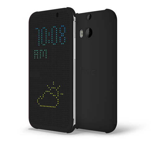 Etui iLoungeMax HTC Dot View 2 iLoungeMax dla HTC One M8 Gray