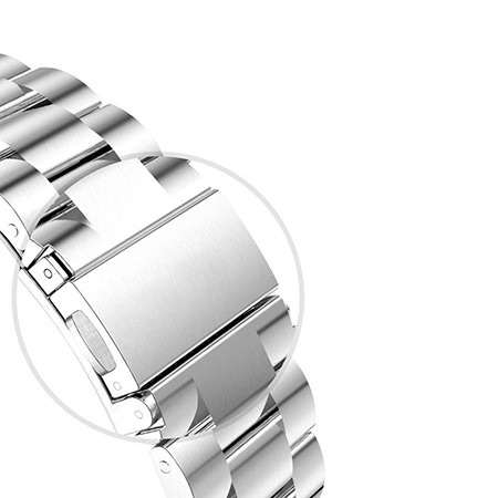 Pasek metalowy HOCO Stainless Steel Black dla Apple Watch Ultra 49mm | 45mm | 44mm | 42mm 
