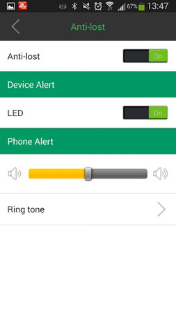 iLoungeMax Bluetooth Brelok Tracker iTag White dla iOS | Android