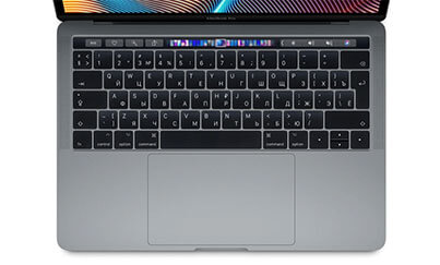 Grawerowanie laserowe klawiatury MacBooka