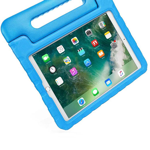 Szokowy etui dla dzieci iLoungeMax Hand Blue dla Apple iPad 9 | 8 | 7 10.2