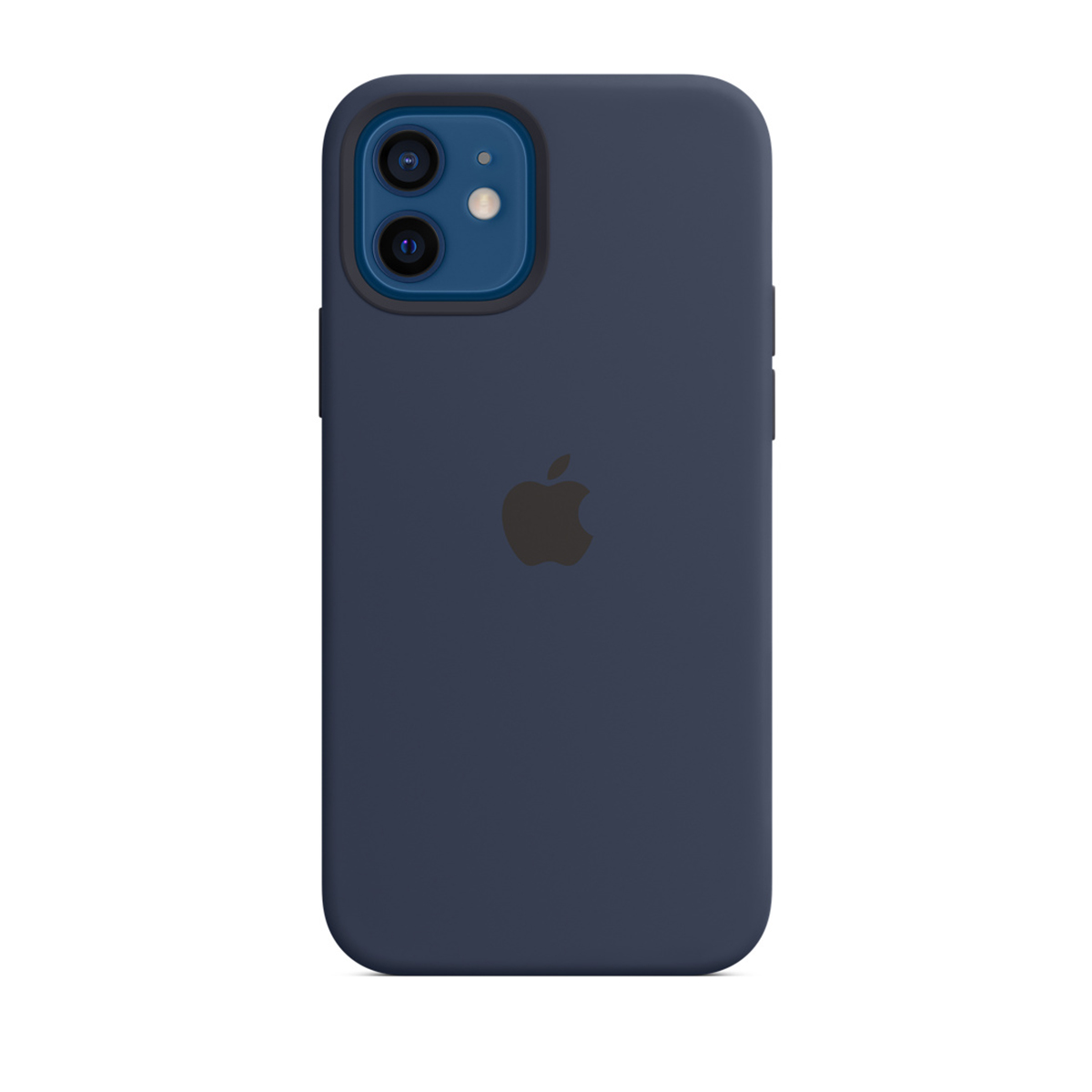 Silikonowe etui iLoungeMax Silicone Case Midnight Blue dla iPhone 12 mini OEM