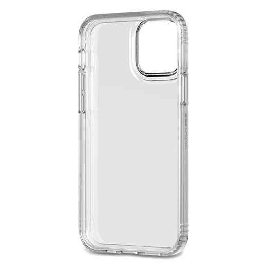 Silikonowe przezroczyste etui  Tech21 Evo Clear dla iPhone 12 | 12 Pro