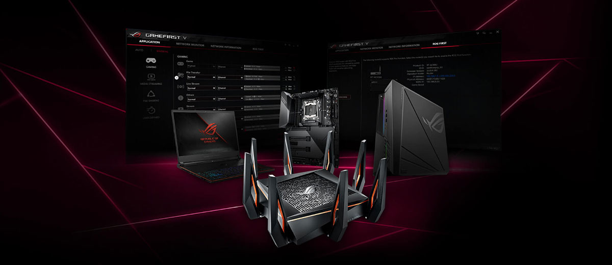 Gra Wi-Fi Router ASUS ROG Rapture GT-AX11000 (Wi-Fi 6)