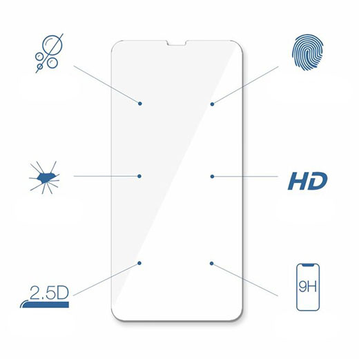Szkło hartowane Woodcessories Tempered Glass 2.5D dla iPhone 12 | 12 Pro