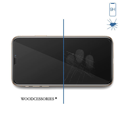 Szkło hartowane Woodcessories Tempered Glass 2.5D dla iPhone 12 | 12 Pro