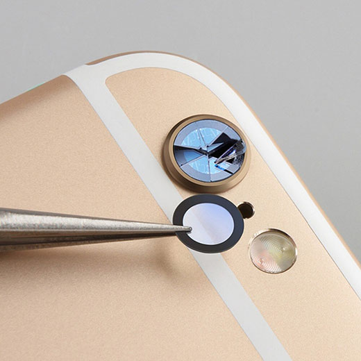 Wymiana szybki aparatu iPhone 8